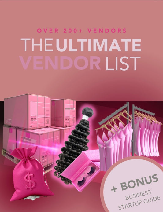 The Ultimate Vendor List
